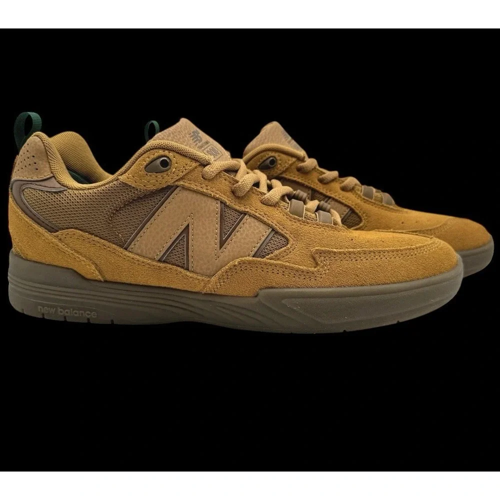 New Balance Numeric‎ 808 Tiago Lemos Skate Shoes Men's Size 9 NM808WHE Brown